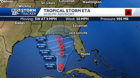 Where Tropical Storm Eta Tracks Next And What It Means For Our Local Area