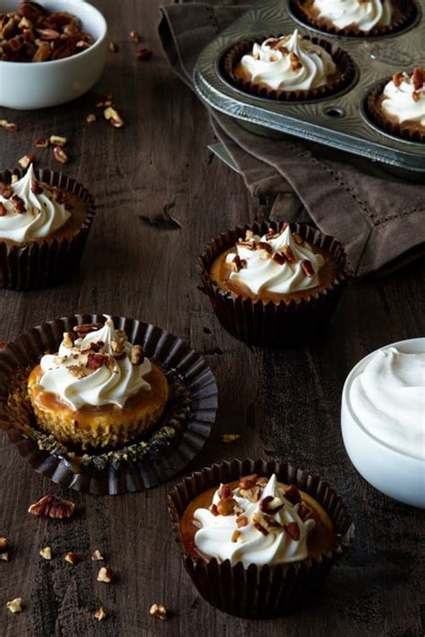 Pumpkin Cheesecake With Salted Caramel Sauce My Baking Addiction