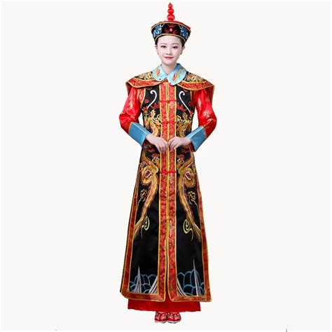 Queen Empress Dress Game Of Qing Dynasty Costume For Adult Women Chinese Traditional Clothings