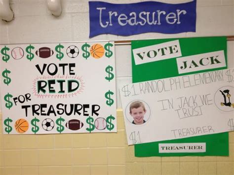 5th Grade President Poster Ideas