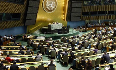 The United Nations General Assembly انجمن دفاع از قربانیان تروریسم