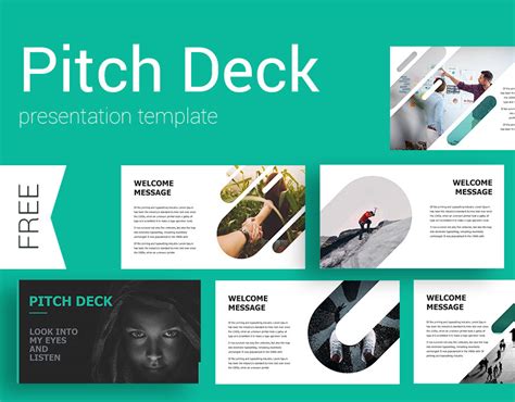 Pitch Deck Presentation Template Behance
