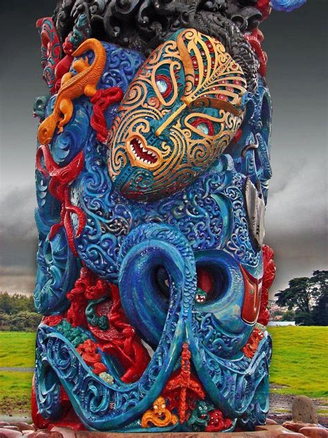 Sinister Beauty Maori Carving Art Wiri Auckland Nz