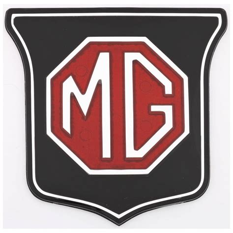 Badge Black And Red Moss Motors