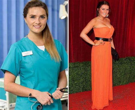Casualty Babe Chelsea Halfpenny Daily Star