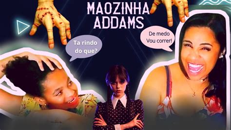 TENTAMOS DESENHAR O MÃOZINHA DA WANDINHA ADAMS DEU RUIM wandinha