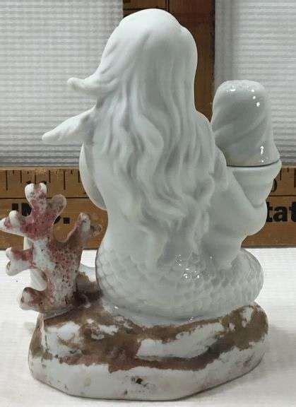 Porcelain Mermaid Figurine Sherwood Auctions