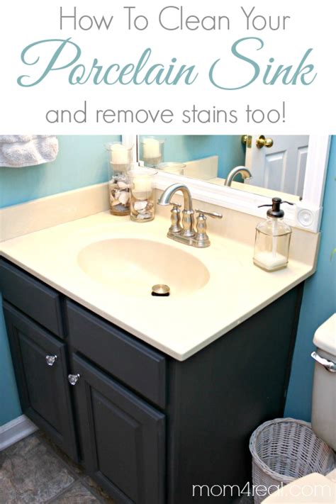 This abrasive rubbing action creates a pumice paste that cleans and polishes the surface. How To Clean Your Porcelain Sink and Remove Stains Too ...