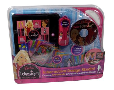 Jp Barbie Idesign Ultimate Stylist Cards And Cd Rom Toys