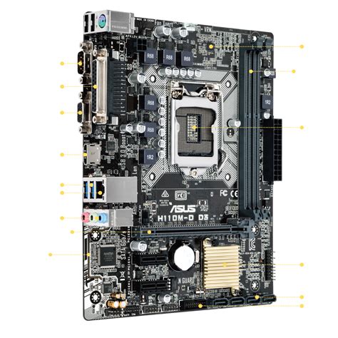 You can see device drivers for a asus motherboards below on this page. H110M-D D3 | Motherboards | ASUS India