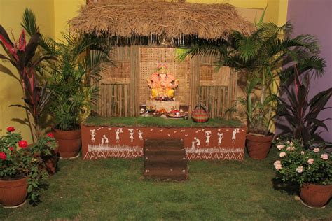 Eco Friendly Ganesha Decoration Ganesha Chaturthi Utsav Photo Contest