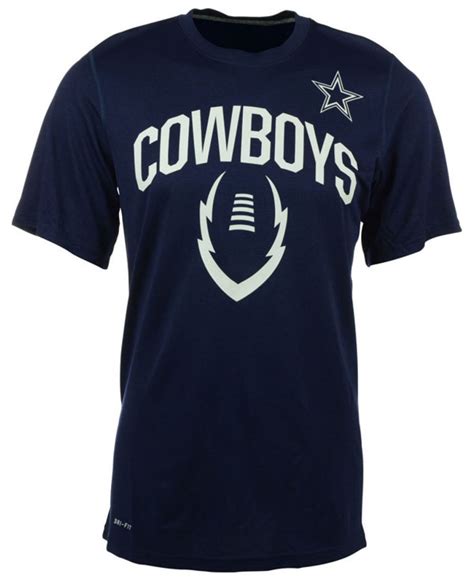 Nike Mens Dallas Cowboys Legend Icon T Shirt In Blue For Men Lyst