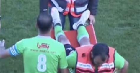 Medics Drop Soccer Player From Stretcher He S Ticked Huffpost