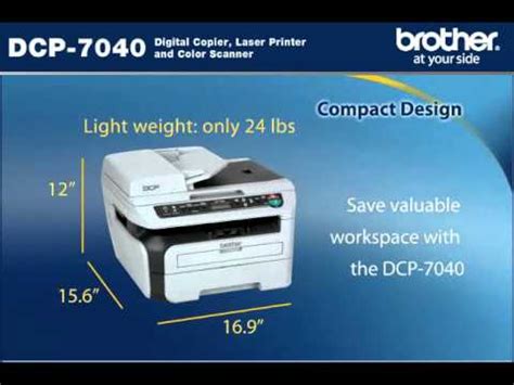 How to download & install a driver. BROTHER DCP-7040 PRINTER DRIVERS FOR WINDOWS