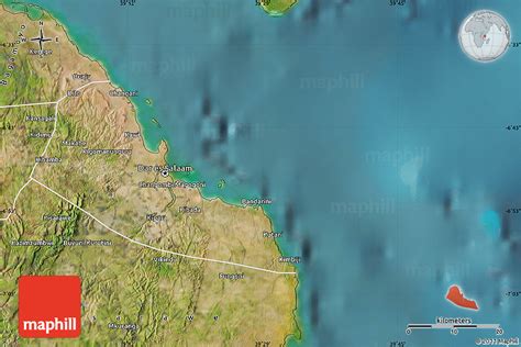 satellite map of dar es salaam