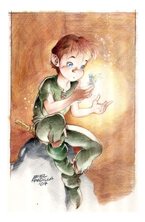 Peter Pan By Arielpadilla On Deviantart Peter Pan Art Peter Pan And