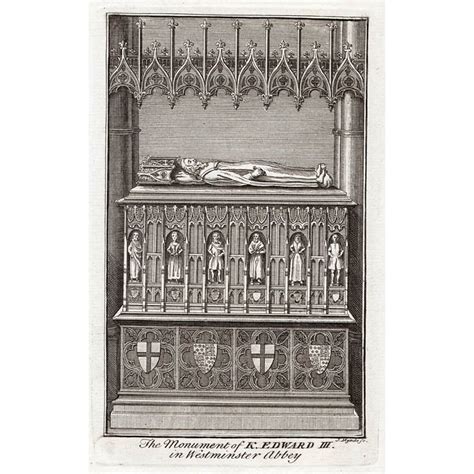 Tomb Of Edward Iii In Westminster Abbey Britton Images