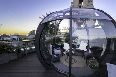 Outdoor Dining Dome And Pod Dining Pods The Aviary London