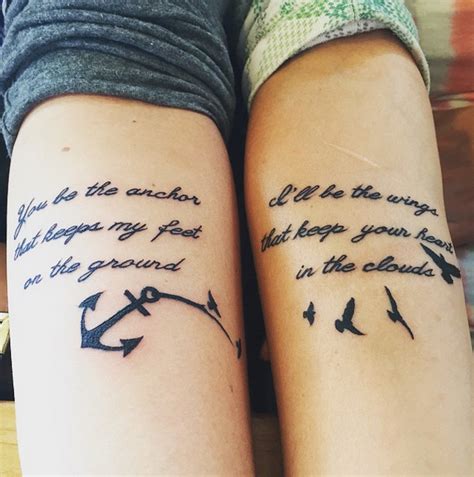 13 Best Friend Tattoo Ideas To Get With Your Platonic Soulmate Friend Tattoos Matching Best