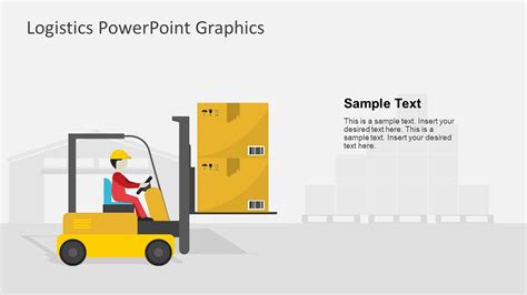 It is suggested that a copy of the forklift operator manual be given to each employee that participates in the forklift operator training program. Forklift Machine Slide of Warehouse Template - SlideModel