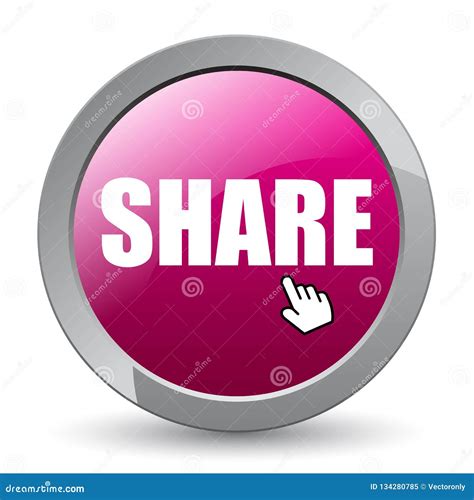 Share Button Icon Stock Illustration Illustration Of Object 134280785