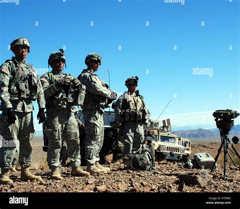 National Training Center Fort Irwin Calif New York Army National Guard Soldiers From 2nd