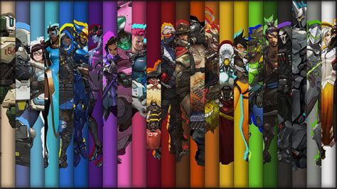 Overwatch Characters Wallpapers Wallpaper Cave