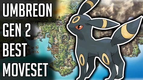 Umbreon Gen 2 Best Moveset Umbreon Best Moveset Moves Pokemon Gold