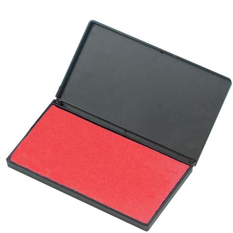 Stamp Pad Red Ink Office Systems Aruba