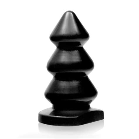 Black Ignite Triple Bump Xl Extra Large Anal Butt Plug Dildo Sex Toys 752875405519 Ebay
