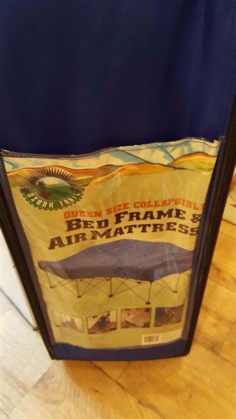 I bough it at local walmart for $20, and my air pump, doesn't work on it at all. Ozark Trail Bed frame for Air Mattress #OzarkTrail | Air ...