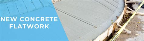New Concrete Flatwork Install Replace Reliable Long Lasting