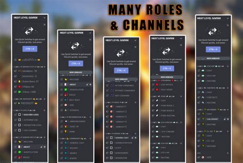 Set Up Design Customize Your Discord Server With Best Design By