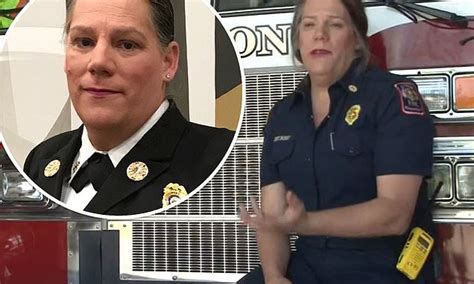 Transgender Fire Chief Fired After Coming To Work As A Woman Daily Mail Online
