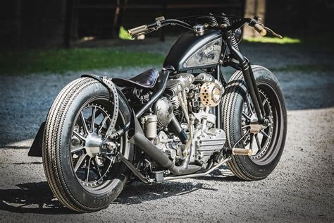 Harley Davidson Shovelhead Bobber 1957 Frame Rmotorcycle