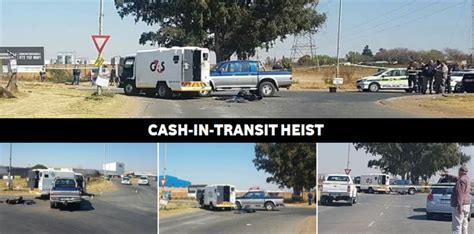 These pictures of this page are about:cash in transit heist. A Security Guard was rushed to hospital following a Cash ...