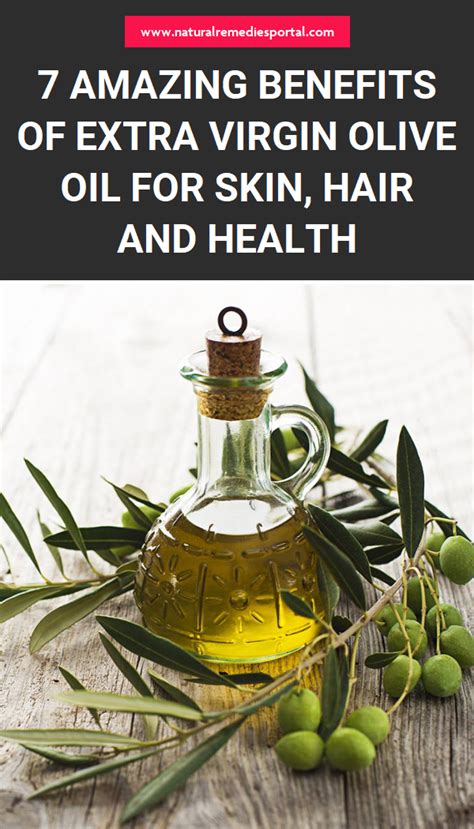 7 Amazing Benefits Of Extra Virgin Olive Oil For Skin Hair And Health