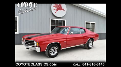 1972 Chevelle Restomod For Sale At Coyote Classics Youtube