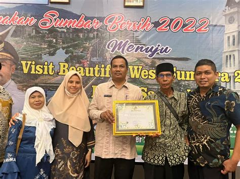 Desa Santur Sawahlunto Raih Penghargaan Proklim Kategori Lokasi Utama