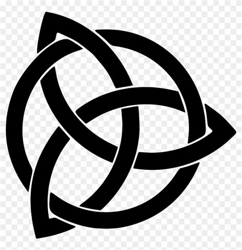 Karma Symbol Triquetra Celtic Knot Meaning Celtic Triangle Knot