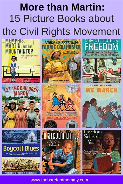 16 Childrens Books About The Civil Rights Movement Books