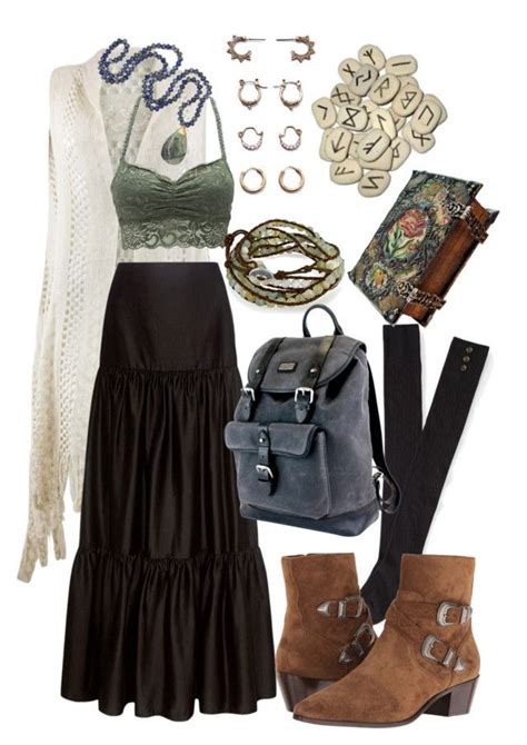 Rune Witch By Enujahtnamas Liked On Polyvore Featuring AÃ©ropostale