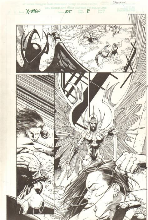 Anthony S Comic Book Art Original Comic Art For Sale By Leinil Francis Yu