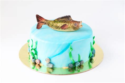 The Top 15 Ideas About Fishing Birthday Cake Easy Recipes To Make At Home