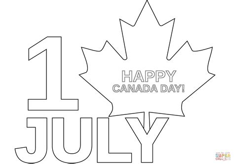 Happy Canada Day Coloring Pages Free Printable Coloring Pages Images