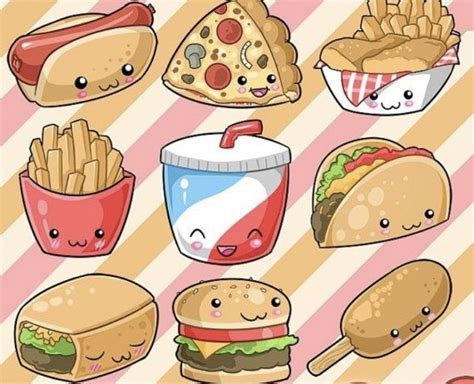 Japanlovermecom Cute Cartoon Food Cute Kawaii Drawings