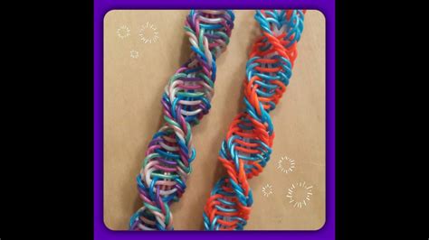 New Helicoid Hook Only Rainbow Loom Bracelethow To Tutorial Youtube