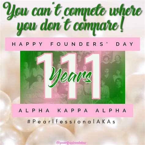 Happy Founders Day To Our Oh So Pearlfessional Sorors Of Alpha Kappa