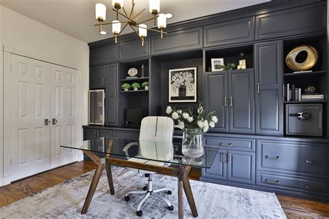 Custom Home Offices Office Built In Design Closet Factory