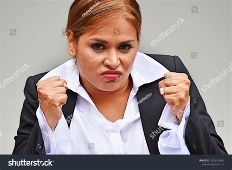 Angry Business Woman Stock Photo 1053025361 Shutterstock